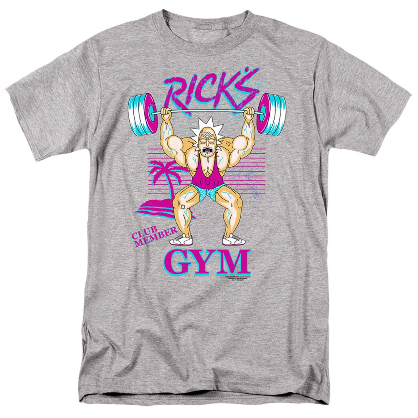 Rick And Morty Rick's Gym T-Shirt