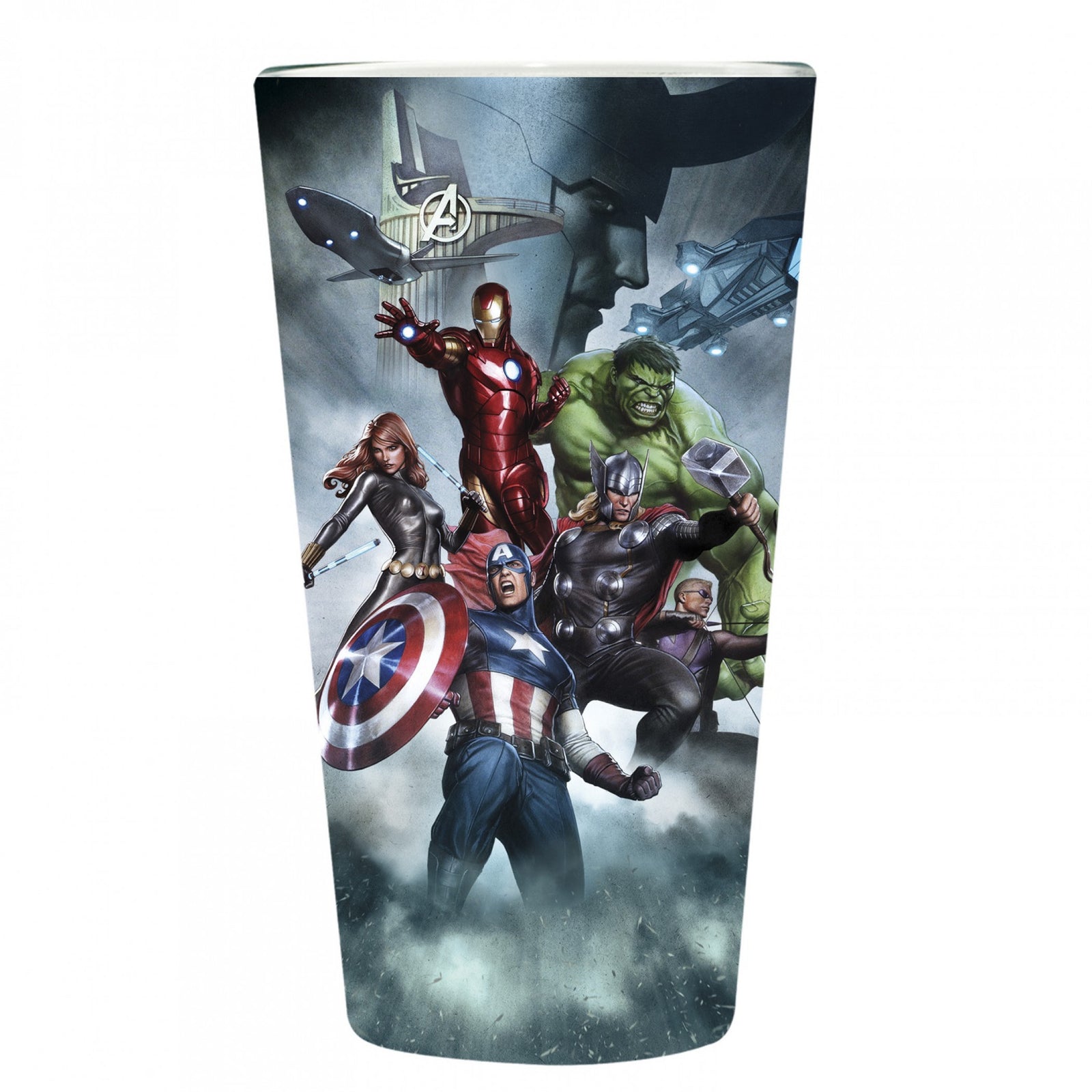 Avengers Group Pint Glass