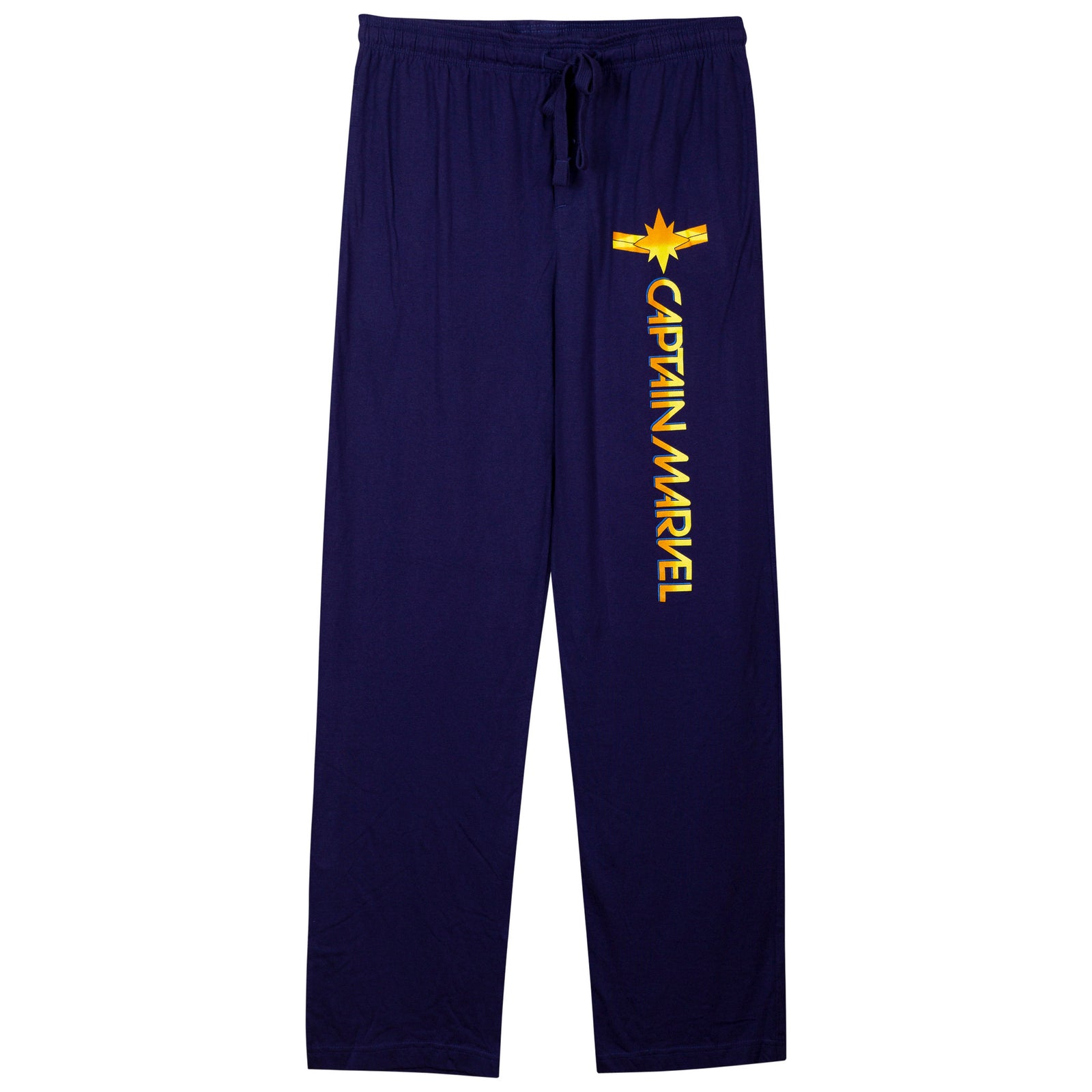 Captain Marvel Symbol Blue Unisex Pajama Pants