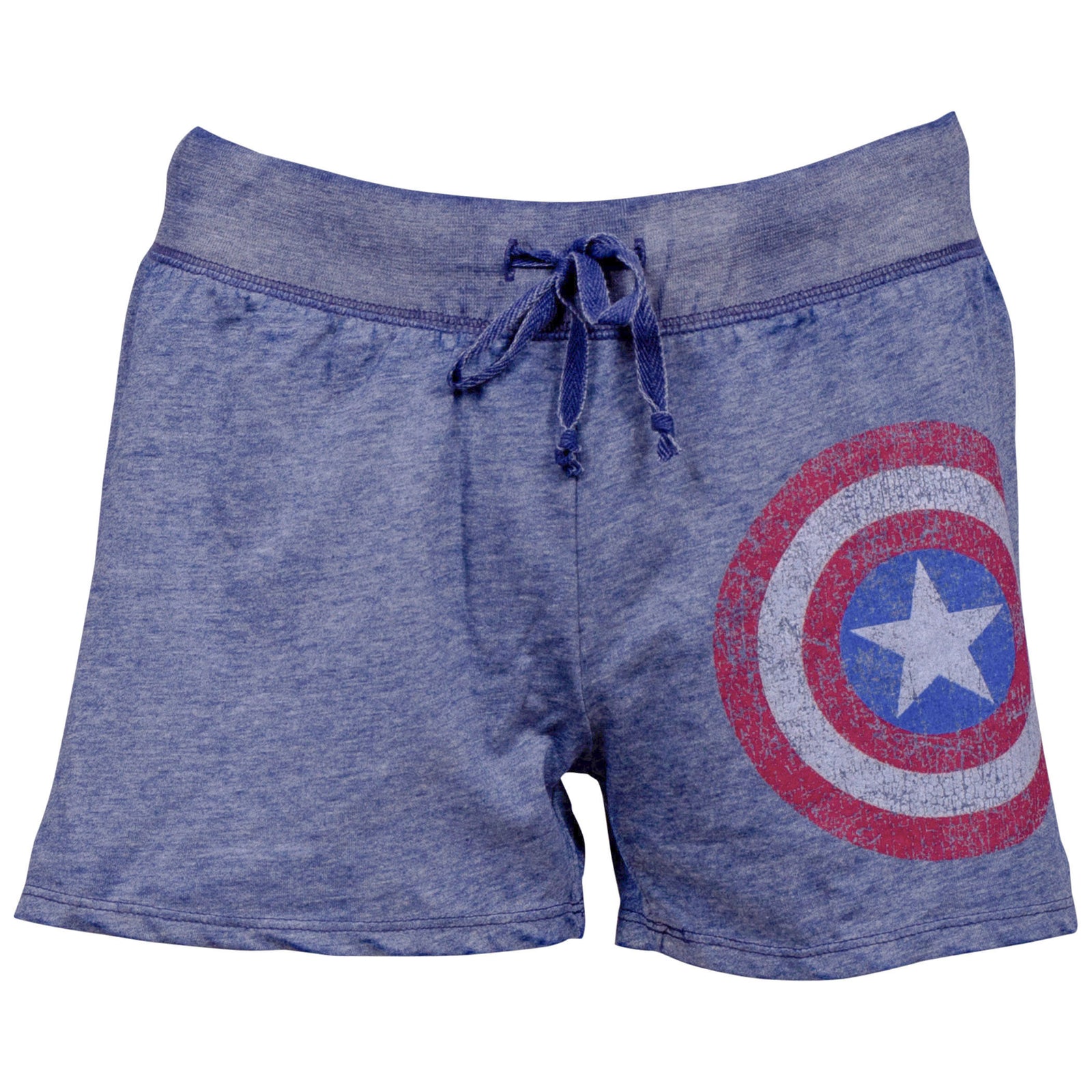 Captain America Symbol Juniors Sleep Shorts