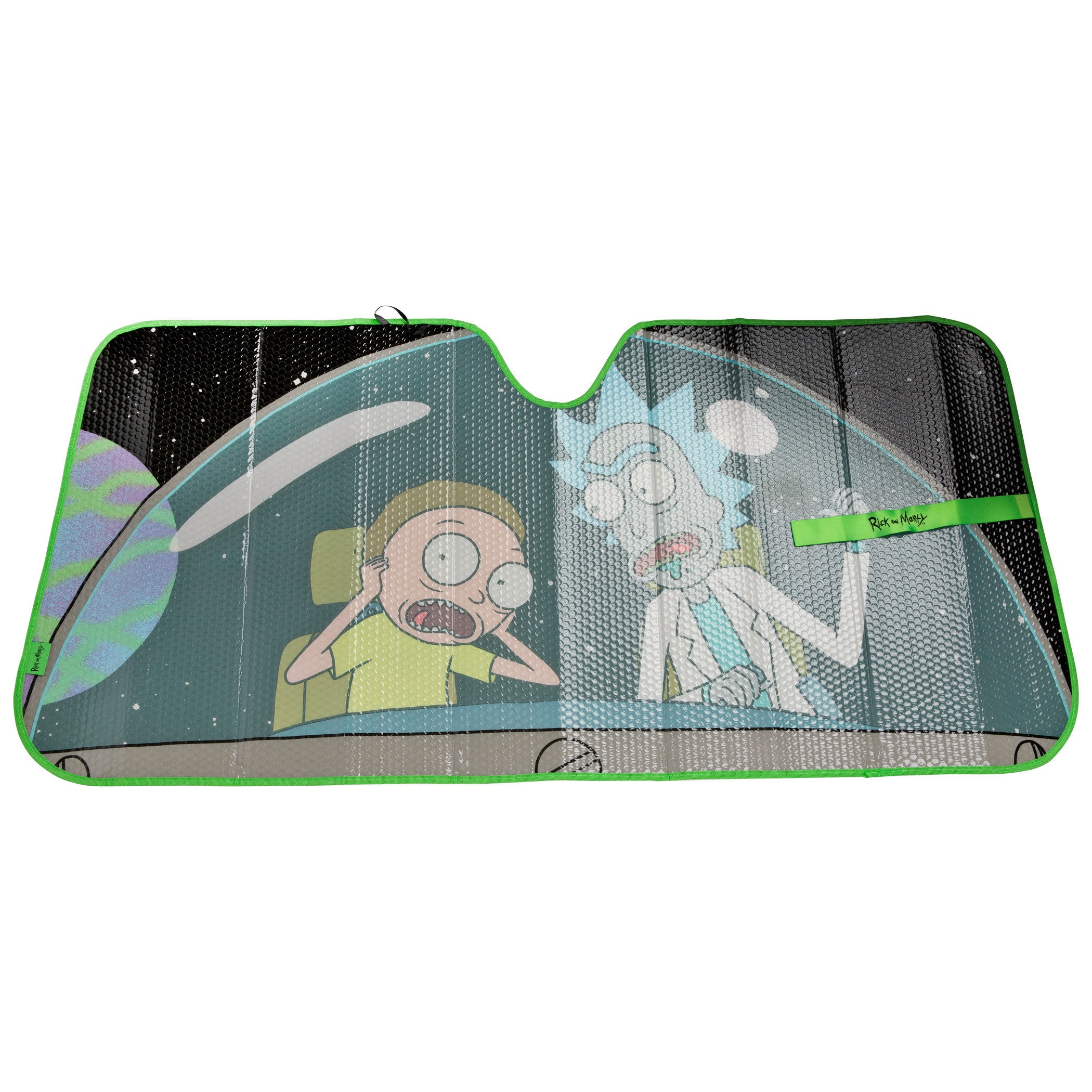 Rick and Morty Cockpit Accordion Car Sunshade