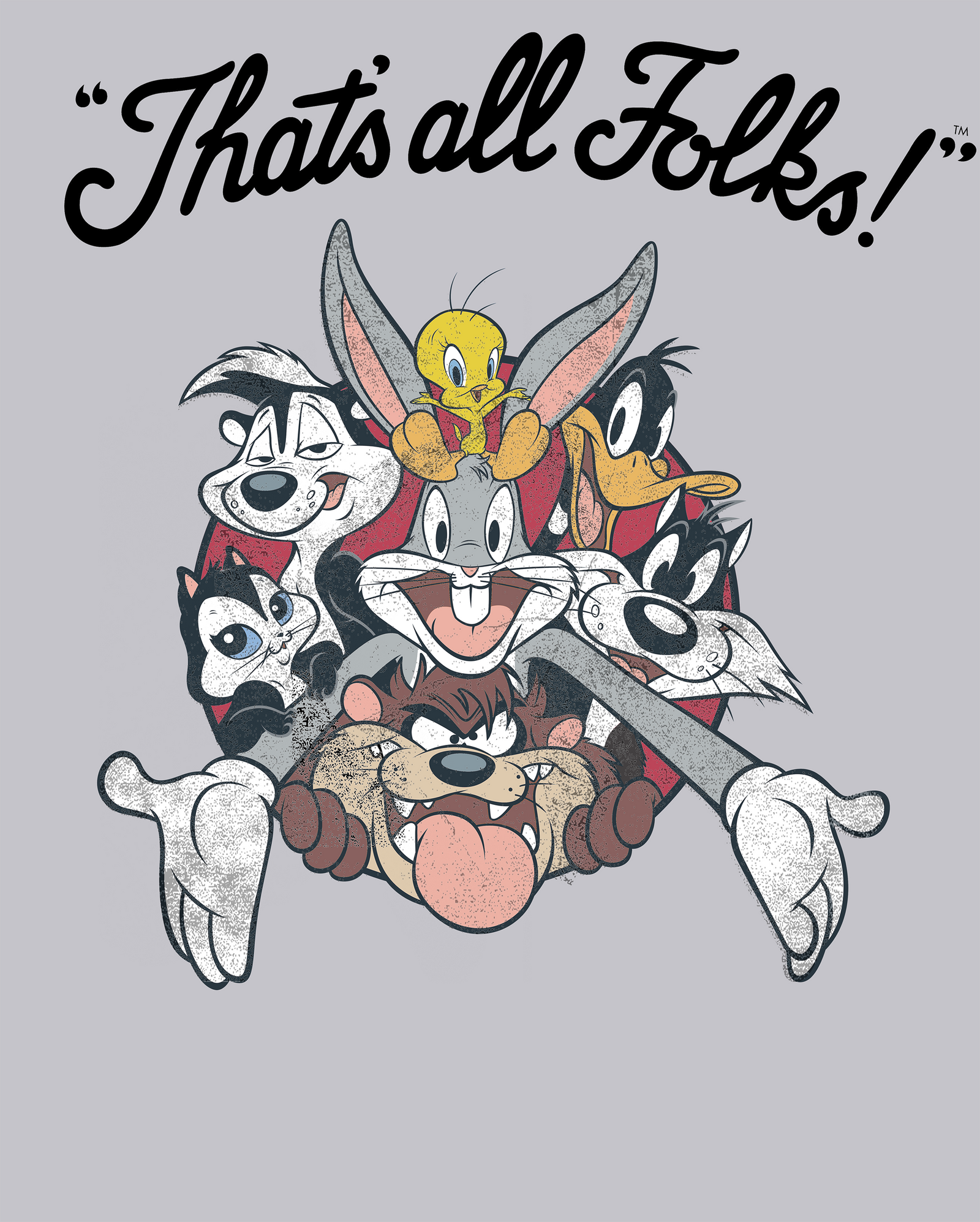 Looney Tunes All Stars That's All Folks Official Sweatshirt ()