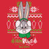 Looney Tunes Bugs Bunny Xmas HumBugs Official Men's Sweater ()