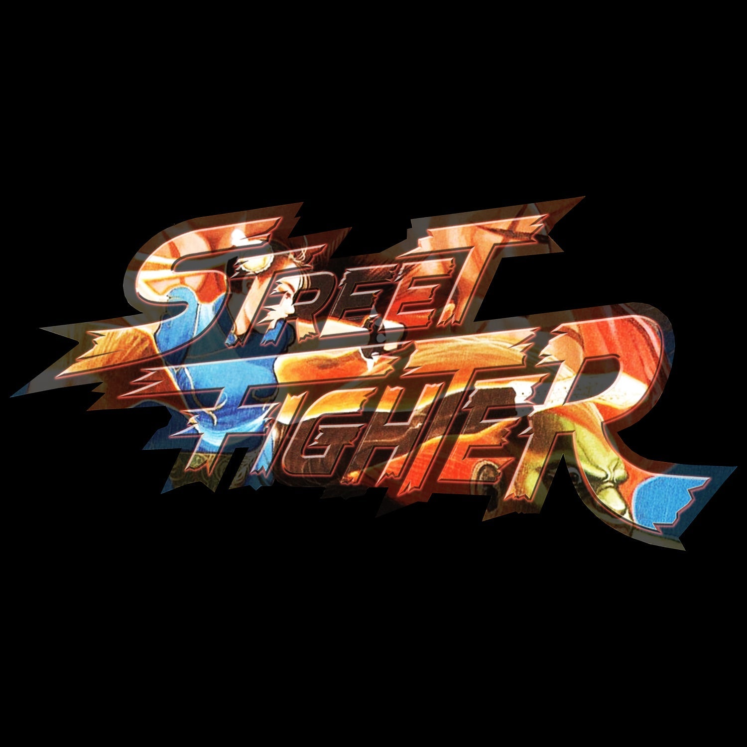 Street Fighter Logo Chun Li Kick Official Women's T-shirt ()