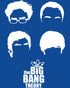 Big Bang Theory +Logo Group Hair Official Men's T-shirt