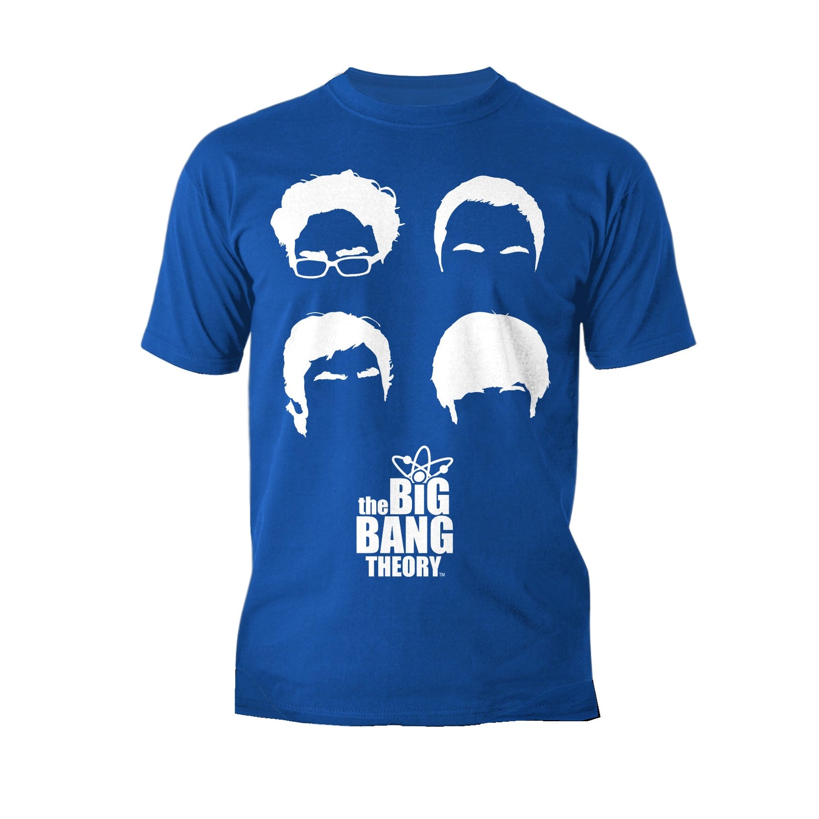 Big Bang Theory +Logo Group Hair Official Men's T-shirt