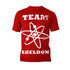 Big Bang Theory +Logo Team Sheldon Atom Official Men's T-shirt