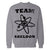 Big Bang Theory +Logo Team Sheldon Atom Official Sweatshirt