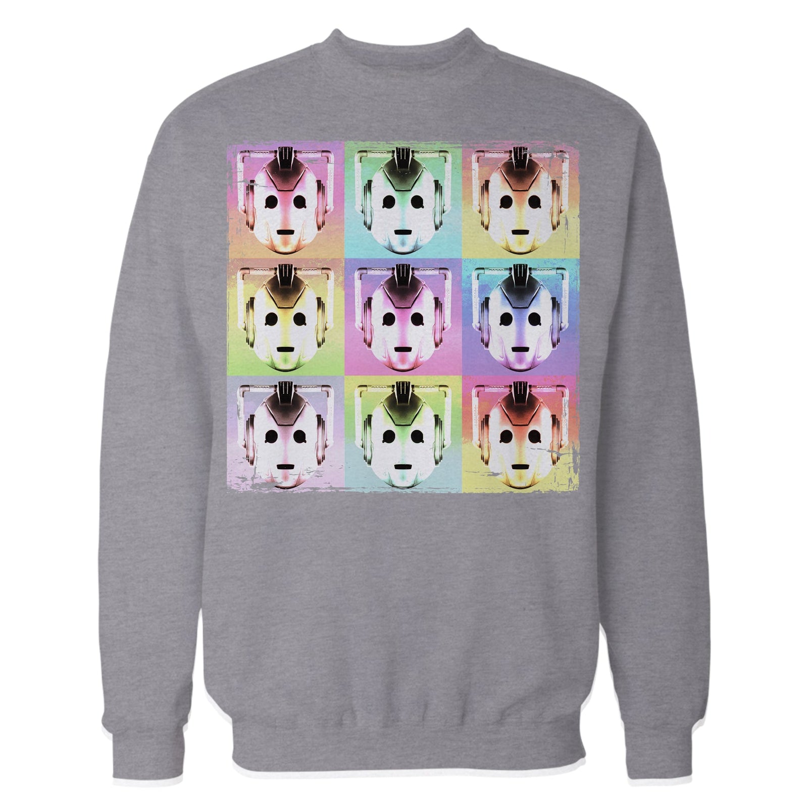 Doctor Who Pop Art Cybermen Official Sweatshirt