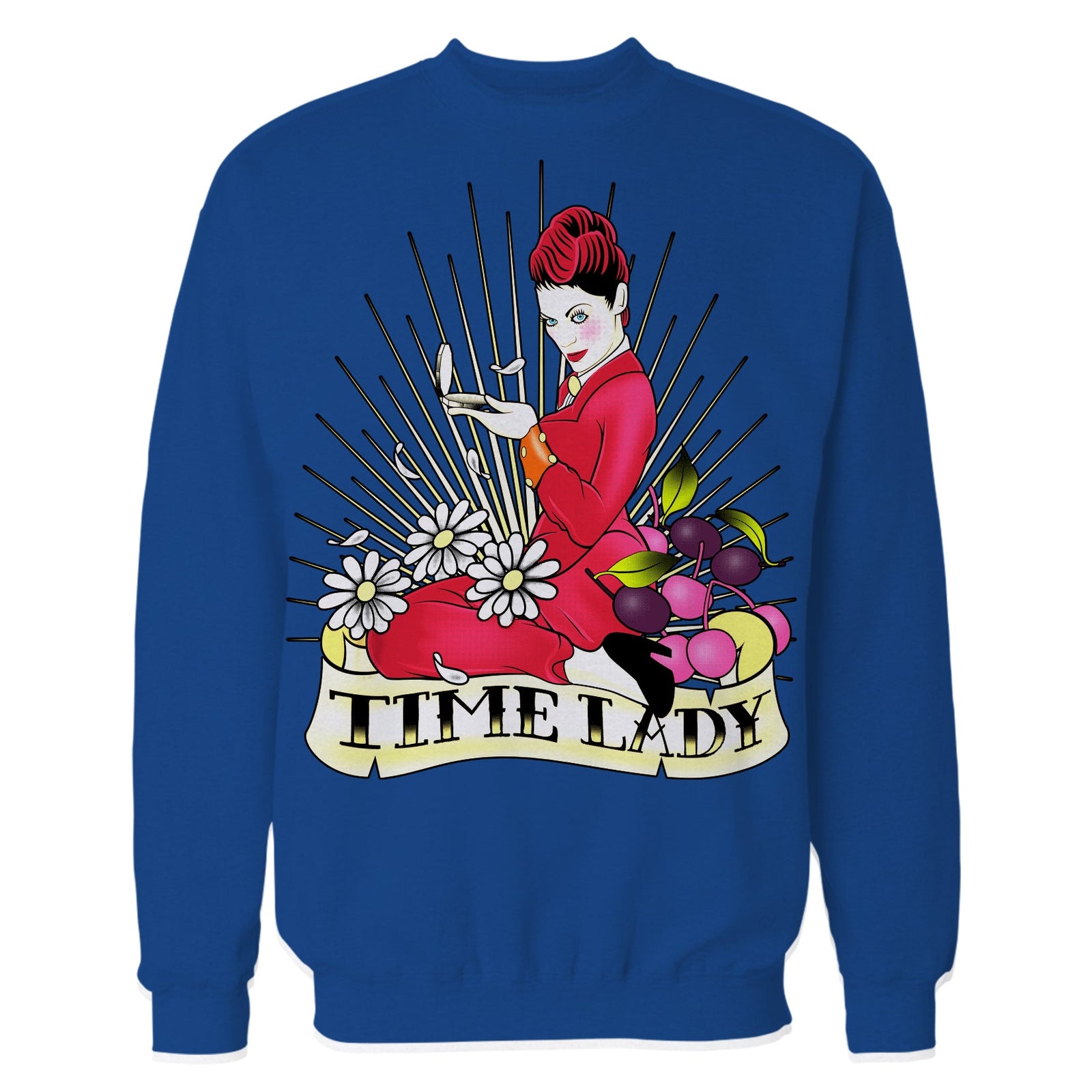 Doctor Who Rockabilly Missy Time Lady Official Sweatshirt