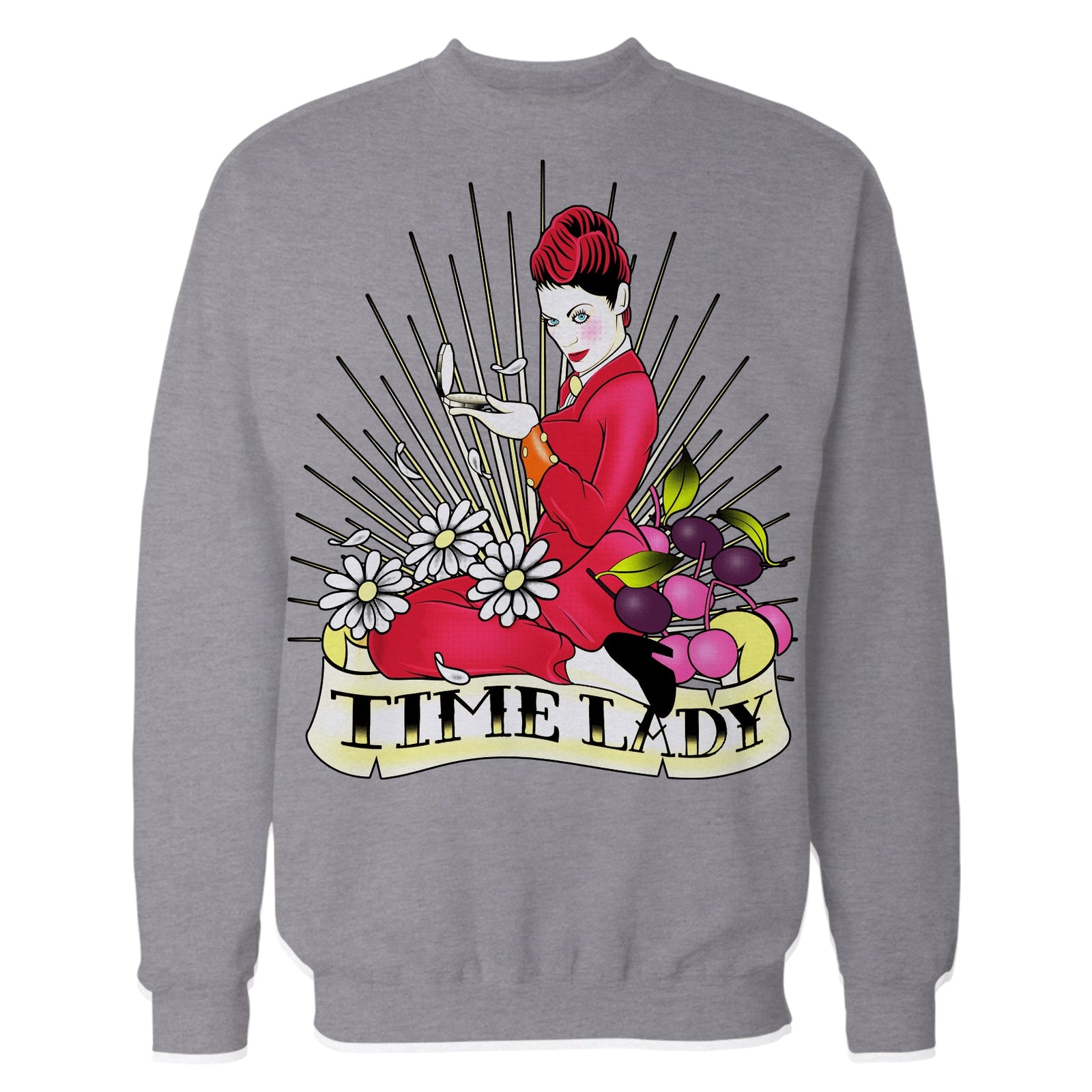 Doctor Who Rockabilly Missy Time Lady Official Sweatshirt