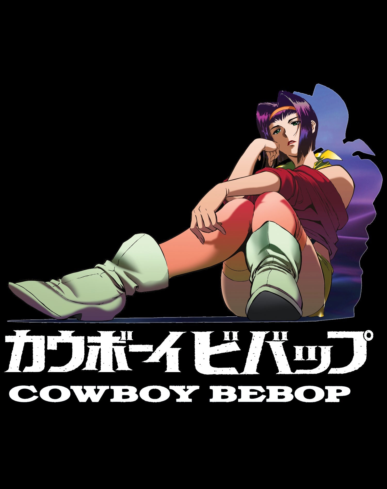 Cowboy Bebop Faye Valentine Cool Pose Official Women's T-shirt