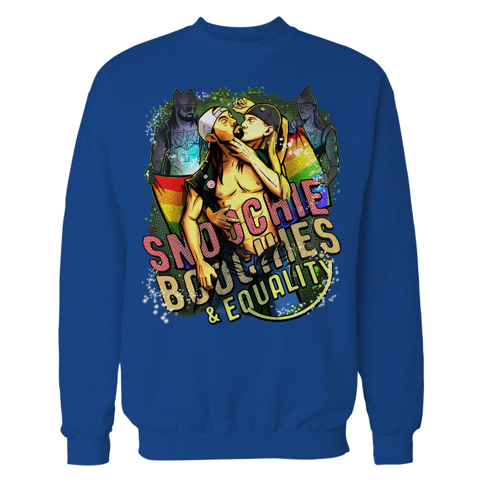 Kevin Smith Jay & Silent Bob Reboot LGBTQ Splash LDN Edition Official Sweatshirt