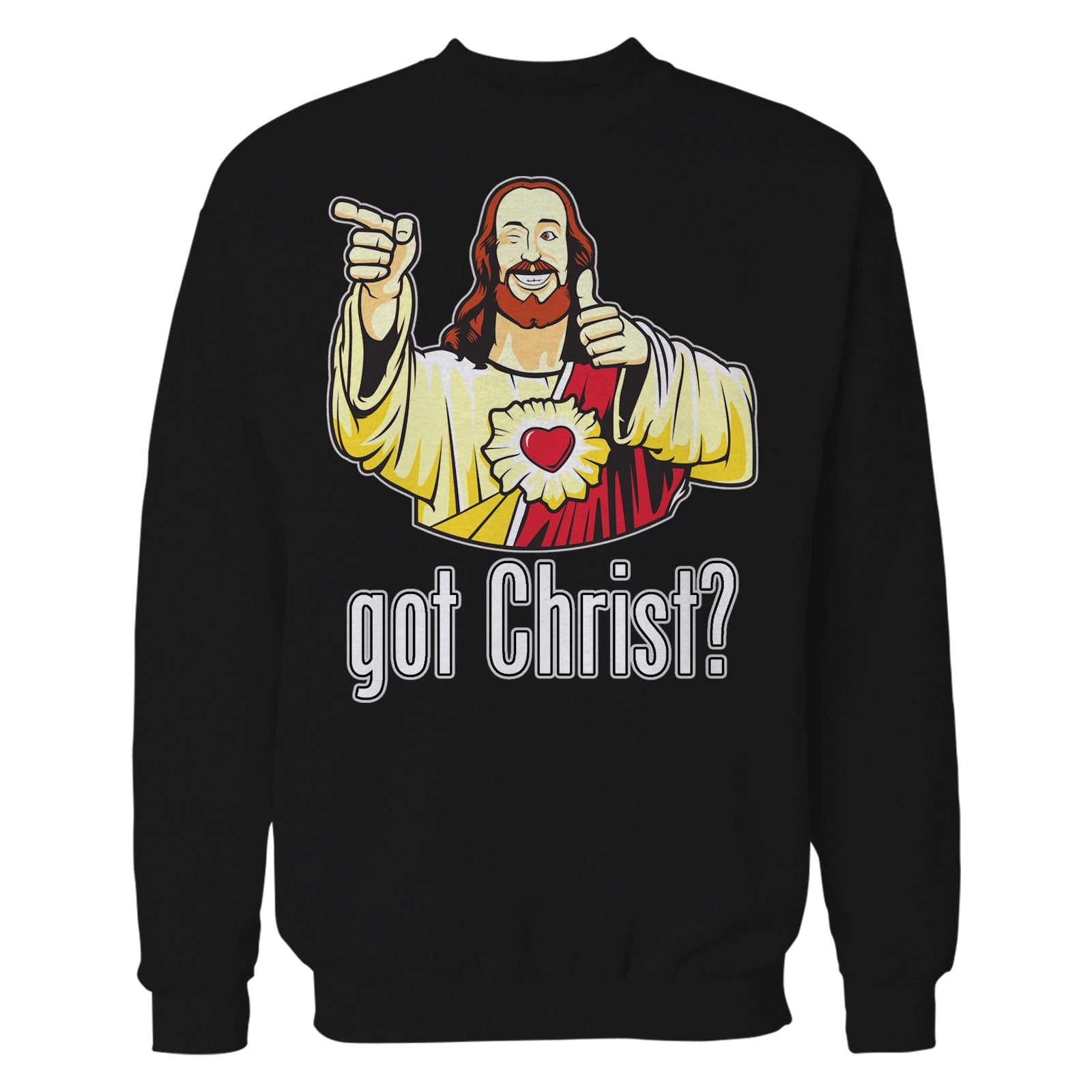 Kevin Smith View Askewniverse Buddy Christ Got Finger Guns Classic Official Sweatshirt