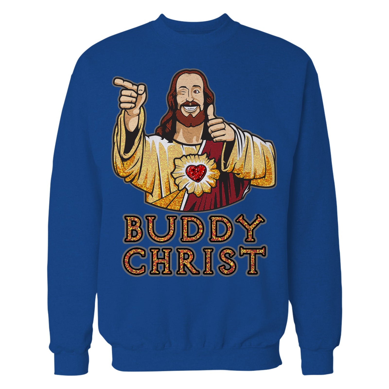 Kevin Smith View Askewniverse Buddy Christ Got Golden Wow Edition Official Sweatshirt