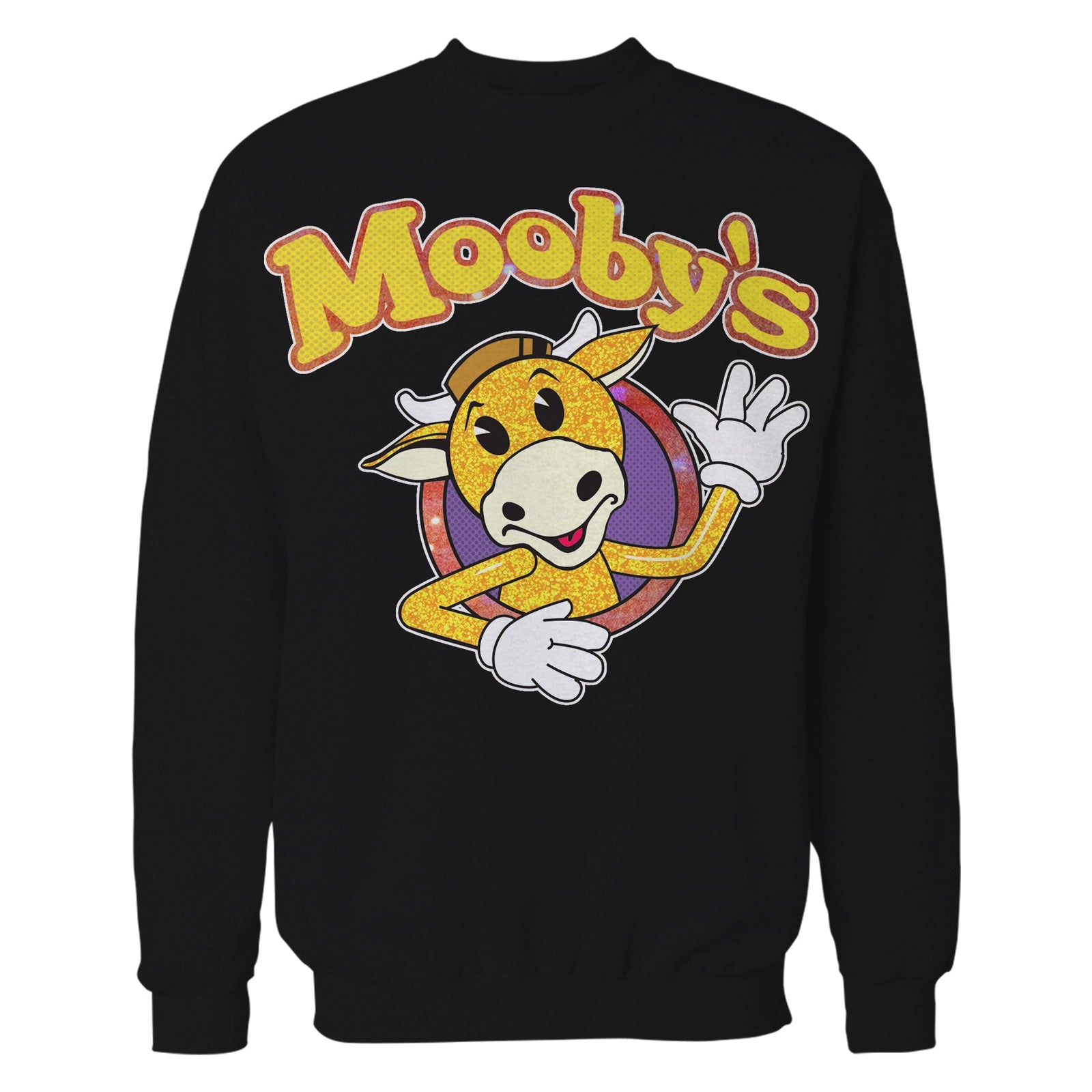 Kevin Smith View Askewniverse Mooby's Logo Golden Calf Edition Official Sweatshirt