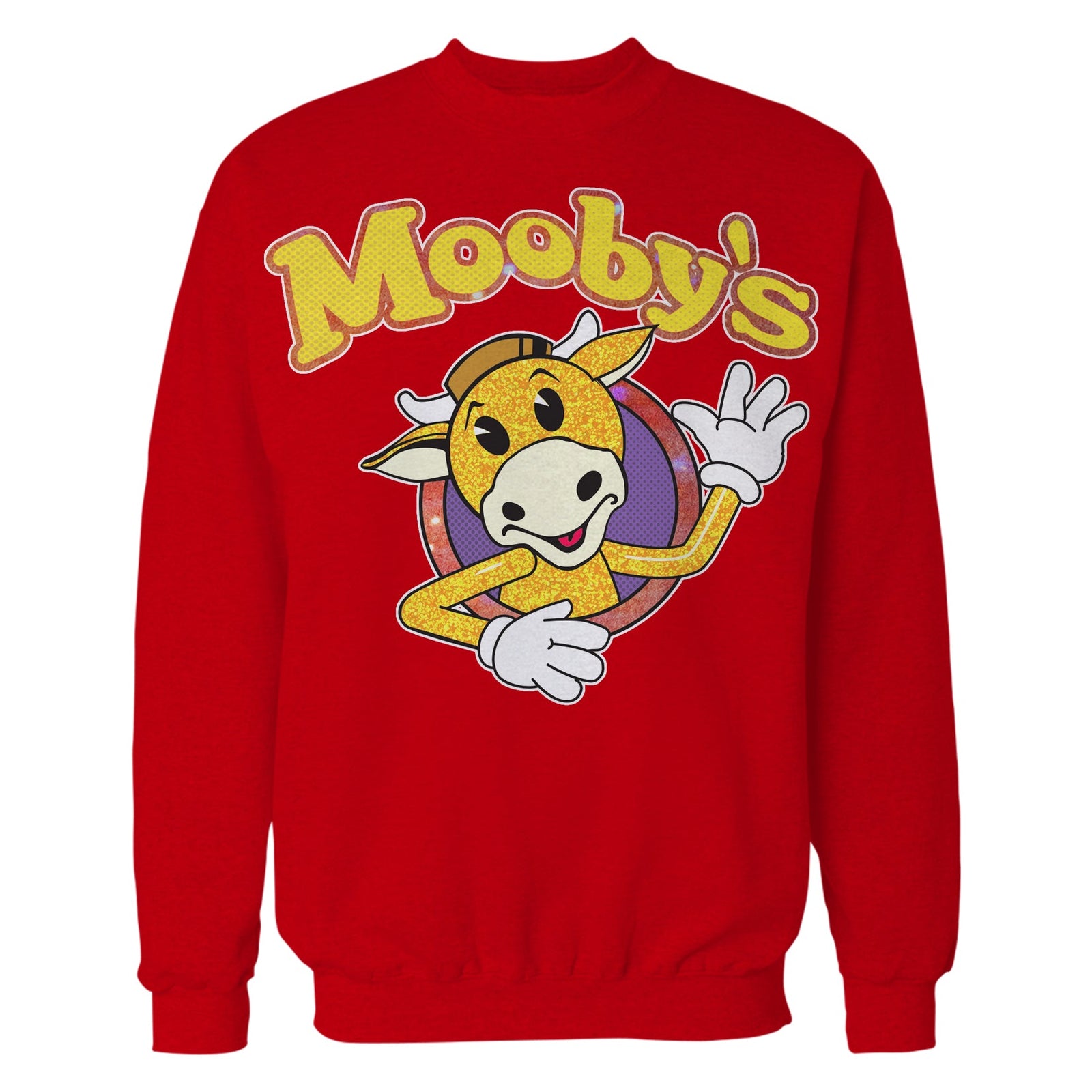 Kevin Smith View Askewniverse Mooby's Logo Golden Calf Edition Official Sweatshirt