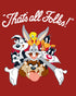 Looney Tunes All Stars That's All Folks Official Men's T-shirt