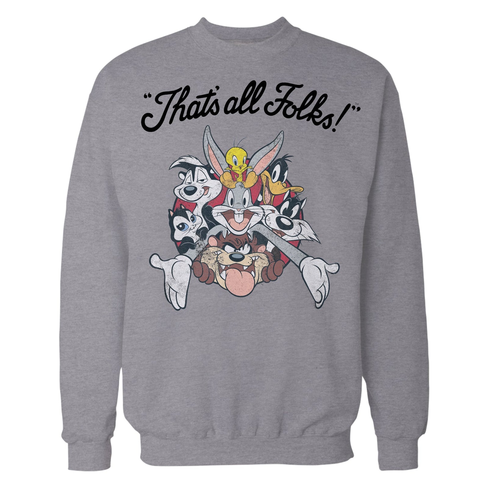 Looney Tunes All Stars That's All Folks Official Sweatshirt