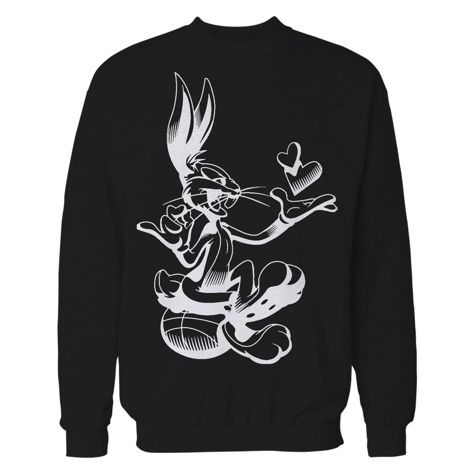 Looney Tunes Bugs Bunny Line Ball Heart Official Sweatshirt