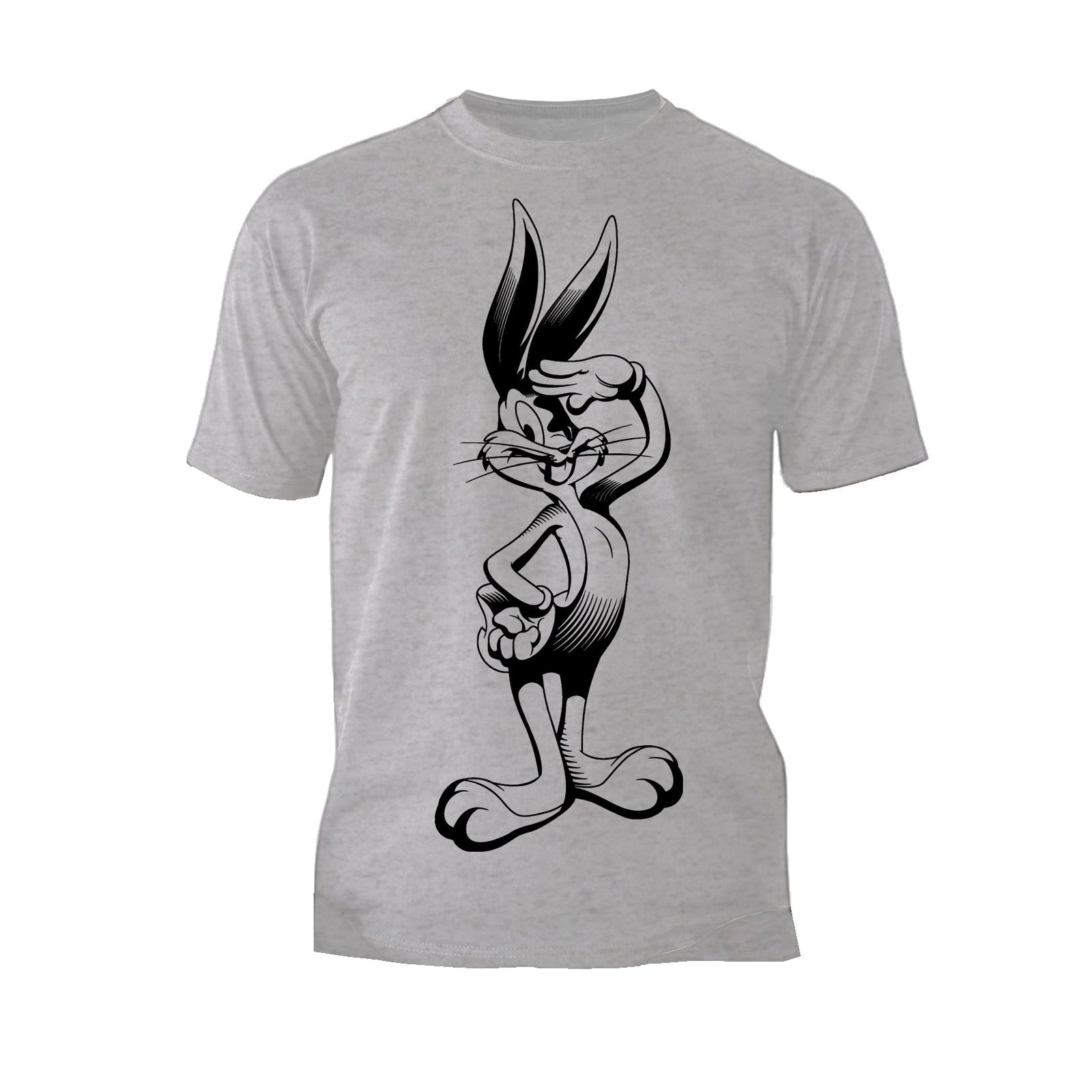 Looney Tunes Bugs Bunny Line Salute Official Men's T-shirt