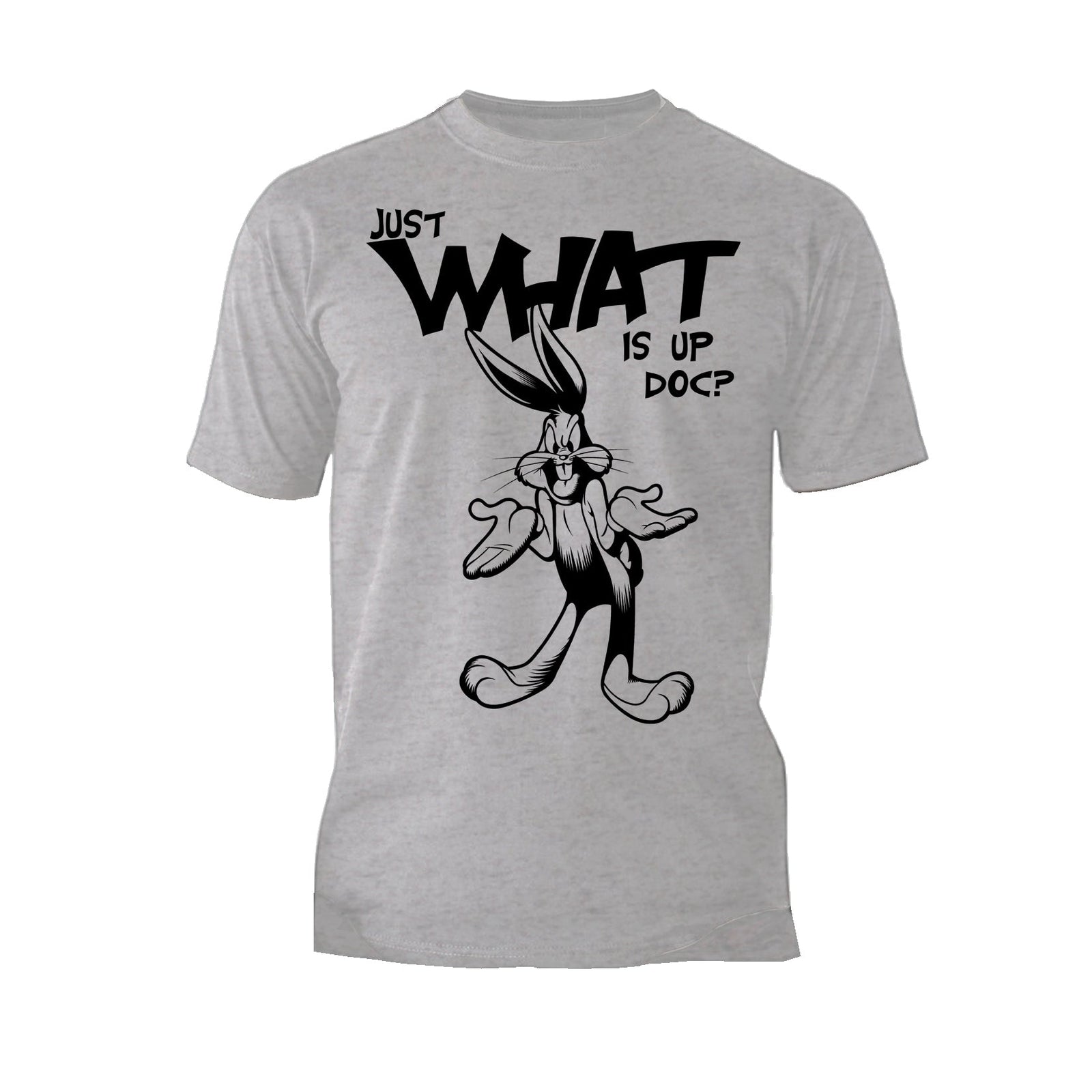 Looney Tunes Bugs Bunny Line Whats Up Doc Official Men's T-shirt