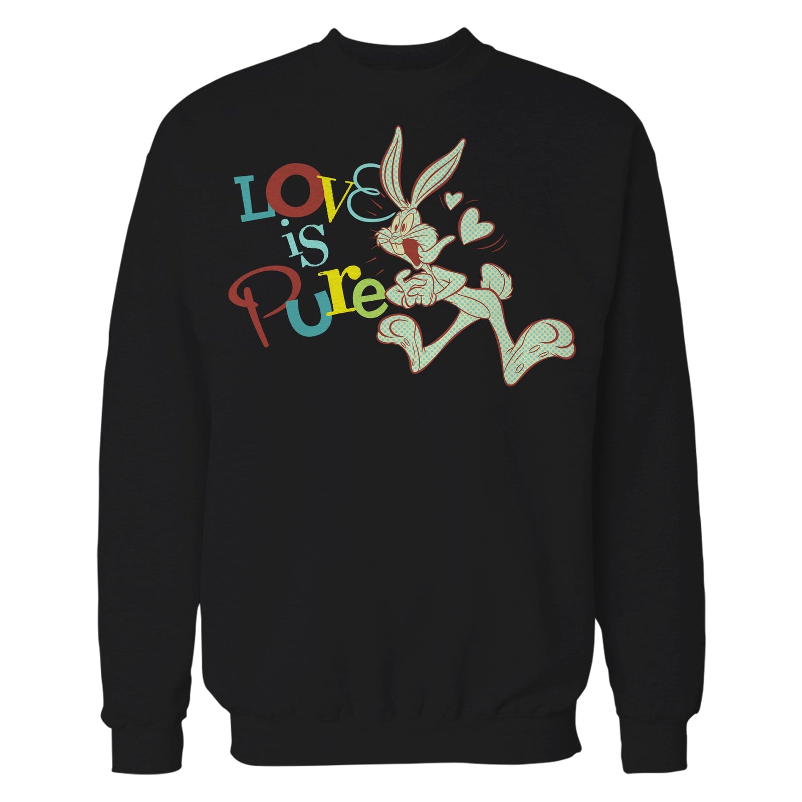 Looney Tunes Bugs Bunny Retro Love Pure Official Sweatshirt