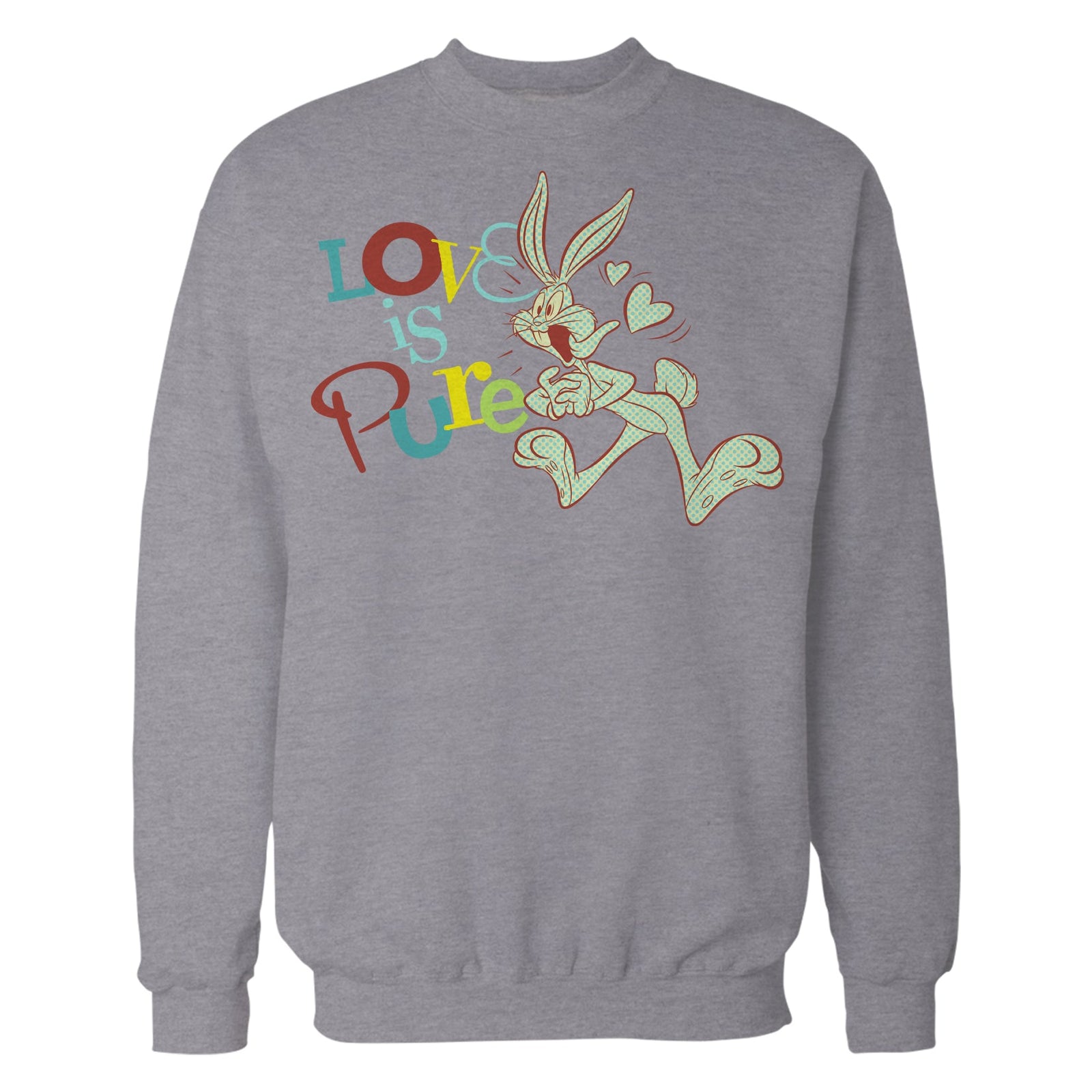 Looney Tunes Bugs Bunny Retro Love Pure Official Sweatshirt