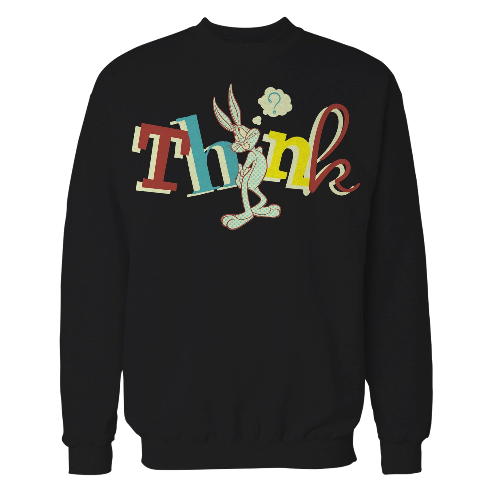 Looney Tunes Bugs Bunny Retro Think Official Sweatshirt