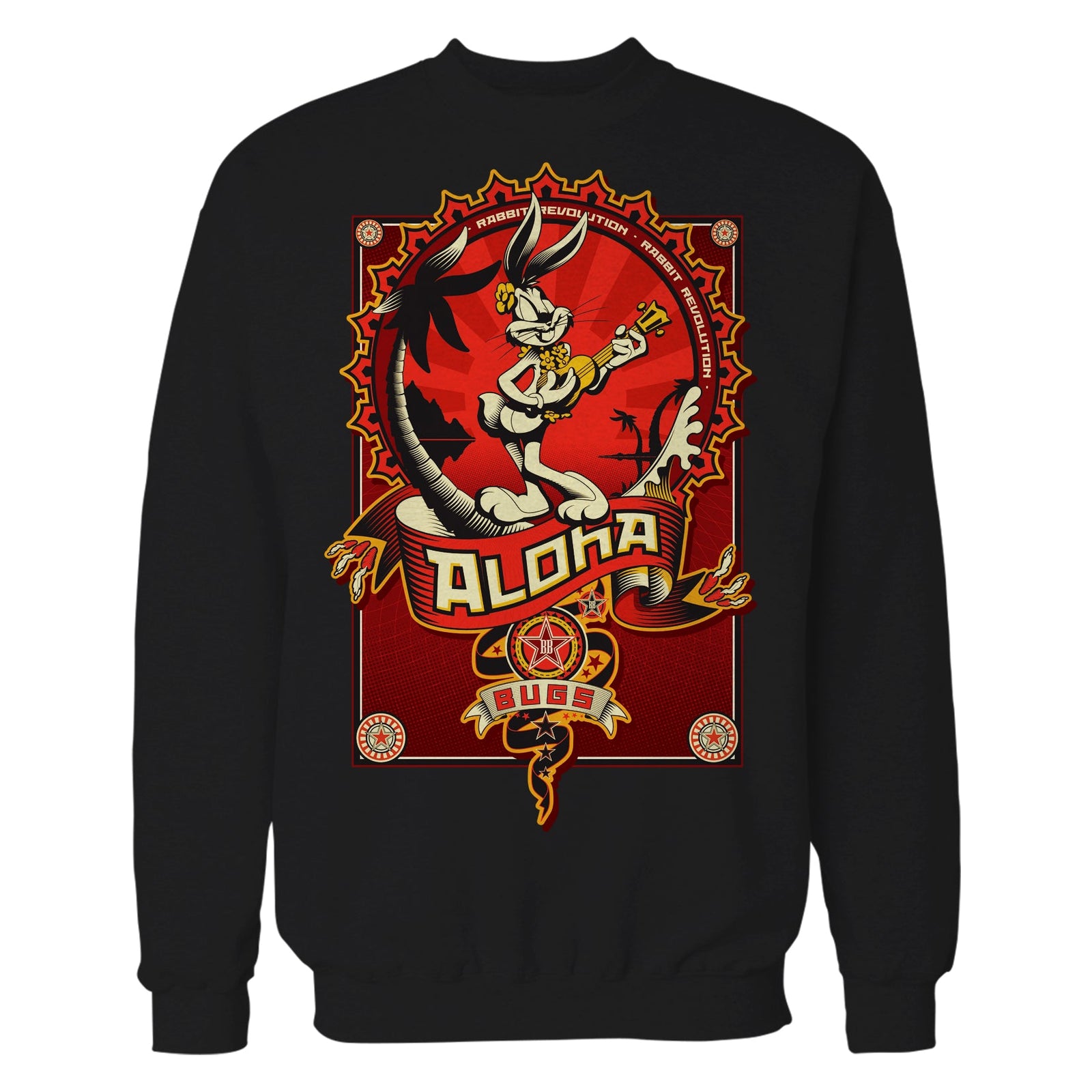 Looney Tunes Bugs Bunny Splash Ukulele Official Sweatshirt