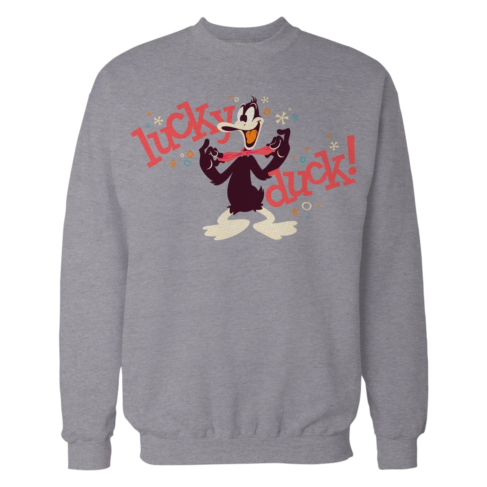 Looney Tunes Daffy Duck Retro Lucky Official Sweatshirt