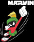 Looney Tunes Marvin Flying Martian Official Men's T-shirt