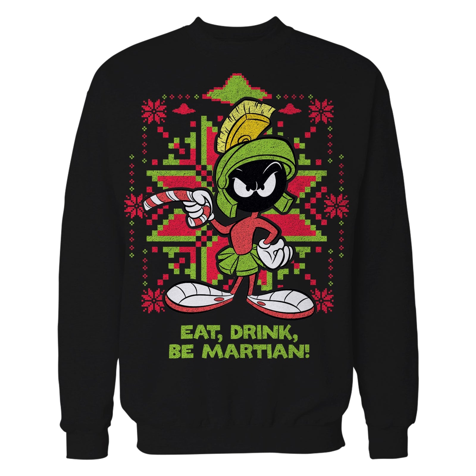 Looney Tunes Marvin Martian Xmas Eat Official Sweatshirt