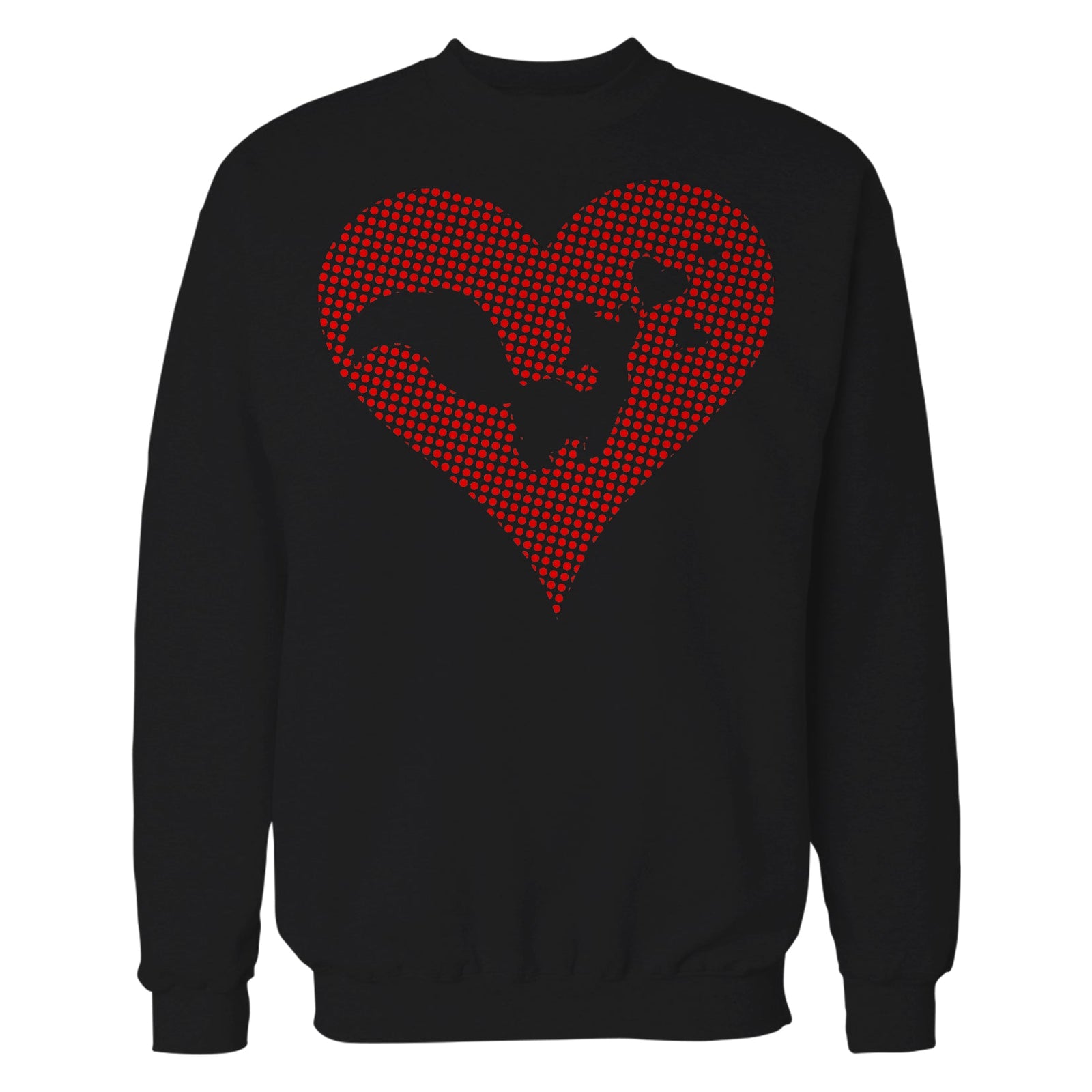 Looney Tunes Pepe Le Pew Logo Love Heart Official Sweatshirt