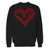 Looney Tunes Pepe Le Pew Logo Love Heart Official Sweatshirt