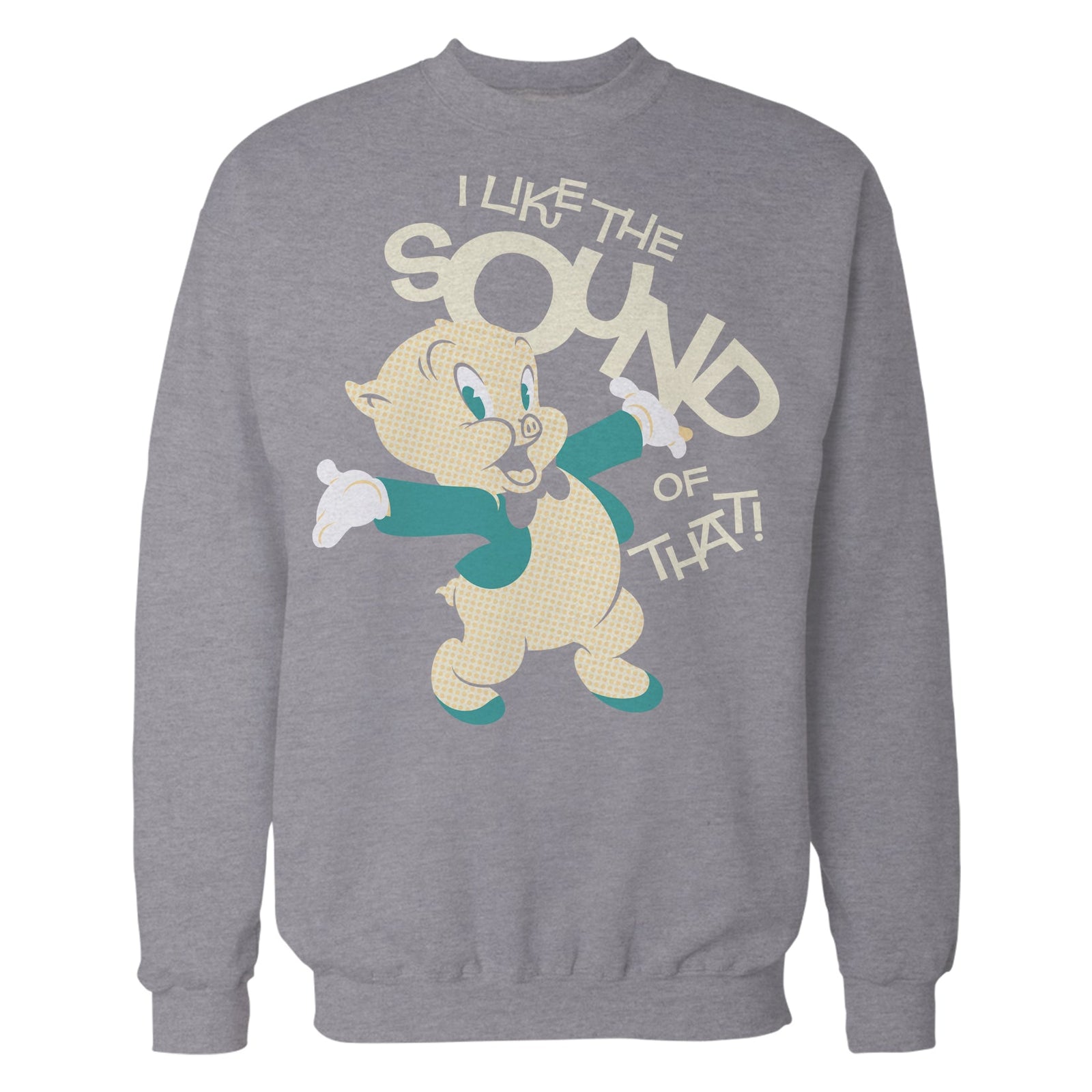 Looney Tunes Porky Pig Retro Like The Sound Official Sweatshirt