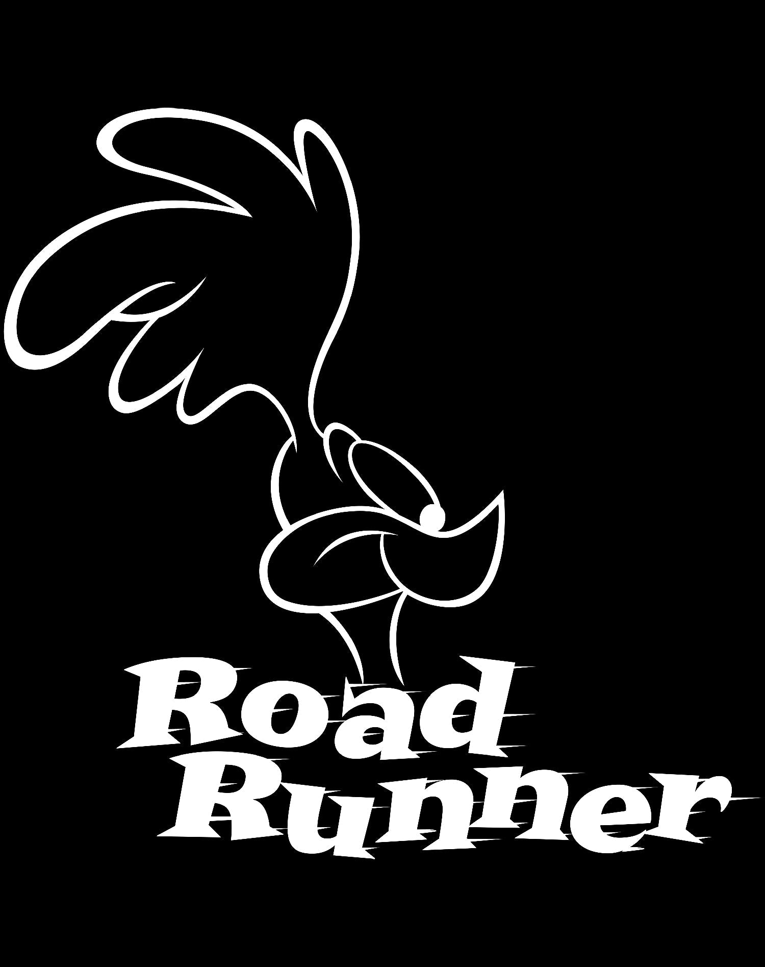 Looney Tunes Road Runner +Logo Profile Official Sweatshirt