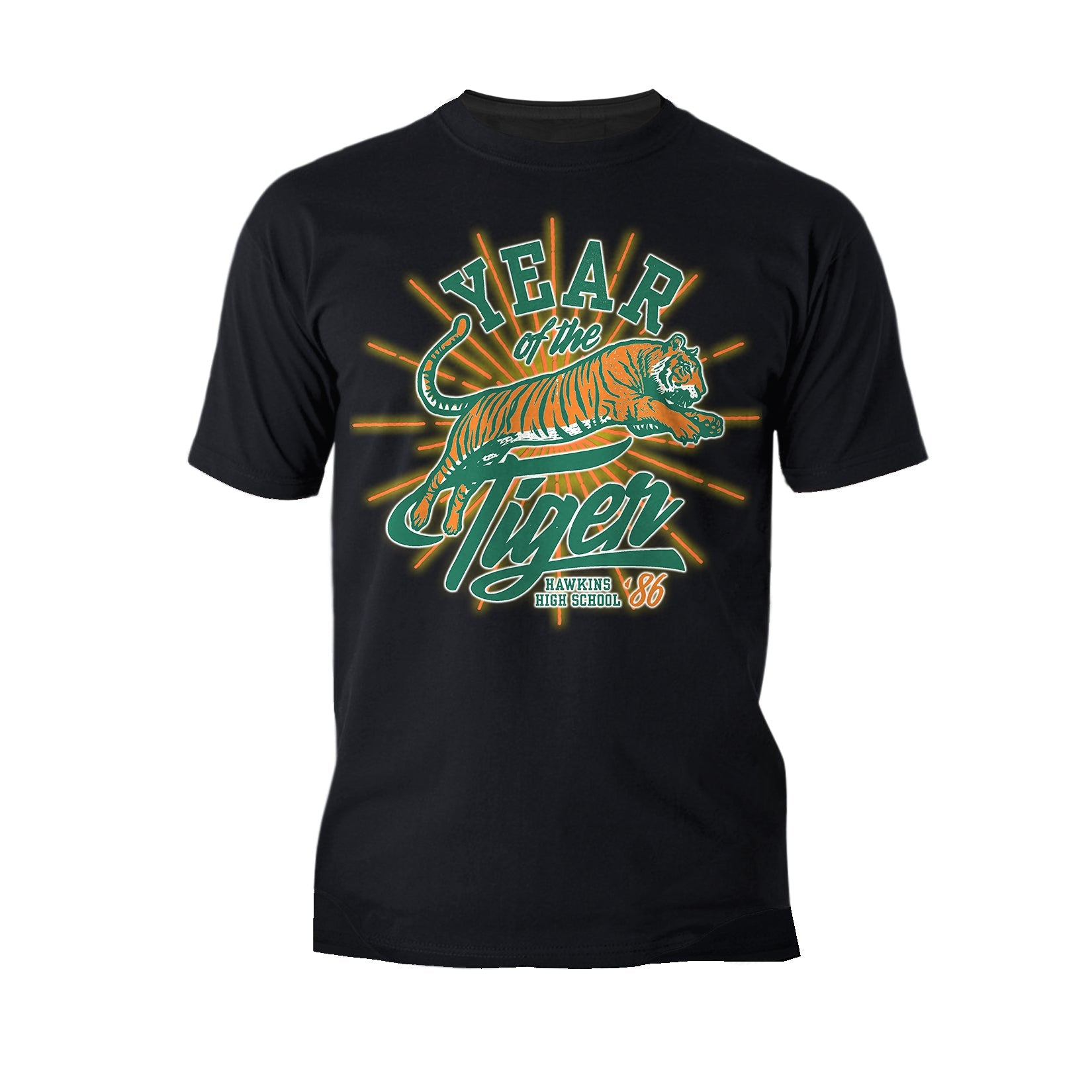 Stranger Things Hawkins High Tigers 1986 Men's T-Shirt
