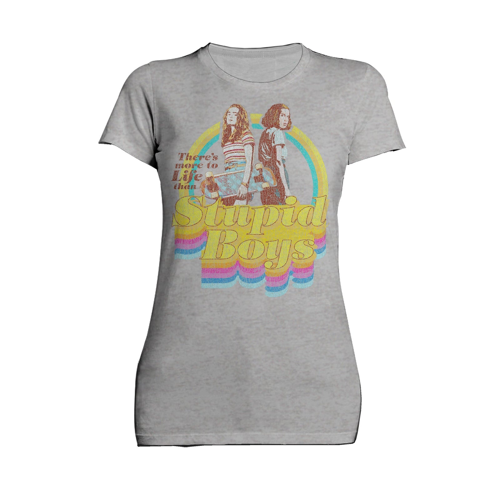 Stranger Things Stupid Boys Official Women's T-Shirt