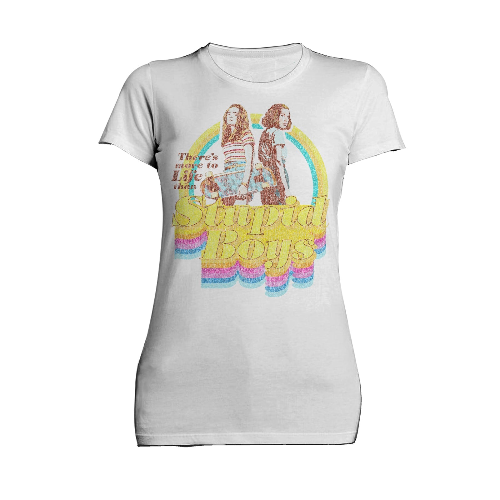 Stranger Things Stupid Boys Official Women's T-Shirt