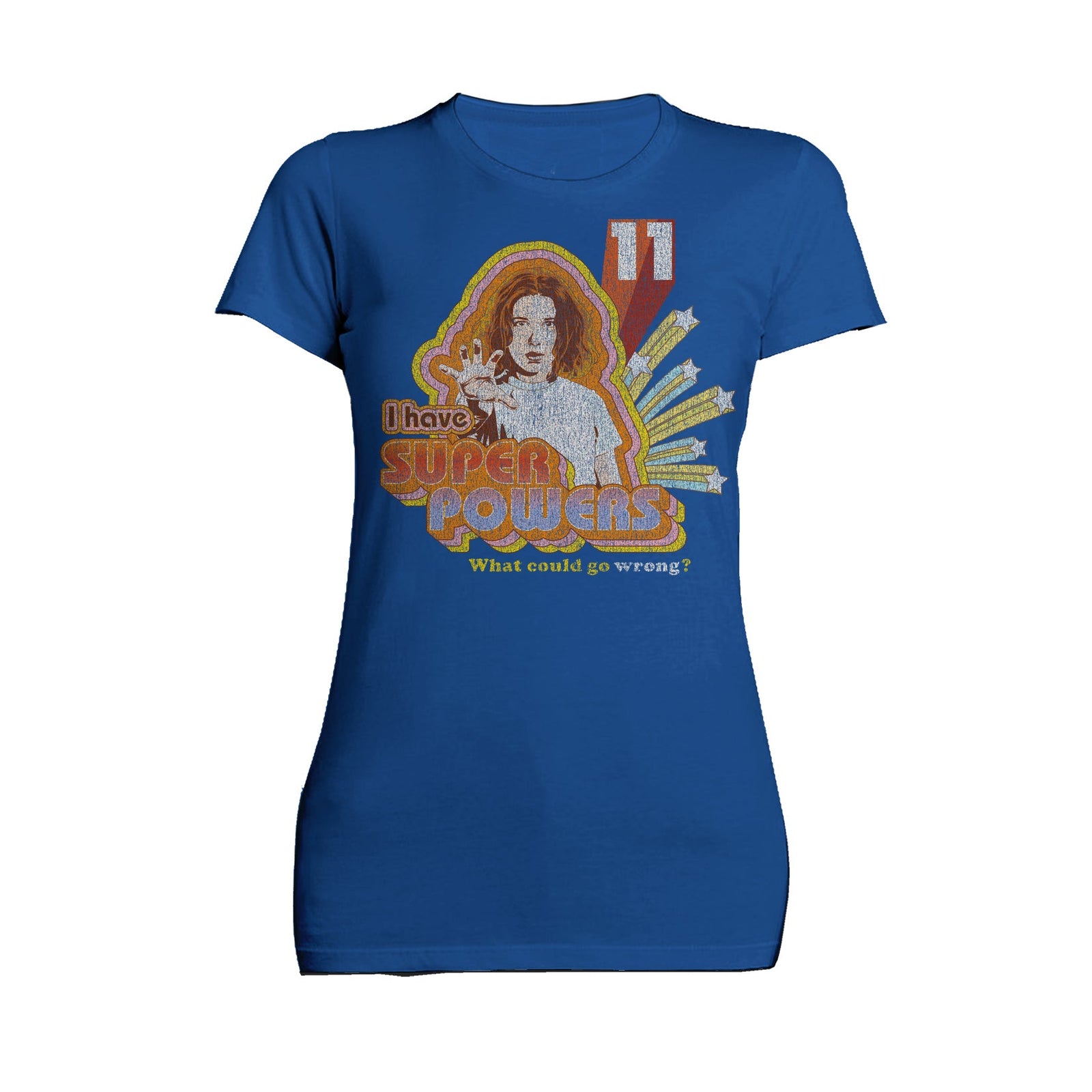 Stranger Things Super Powers Official Women's T-Shirt