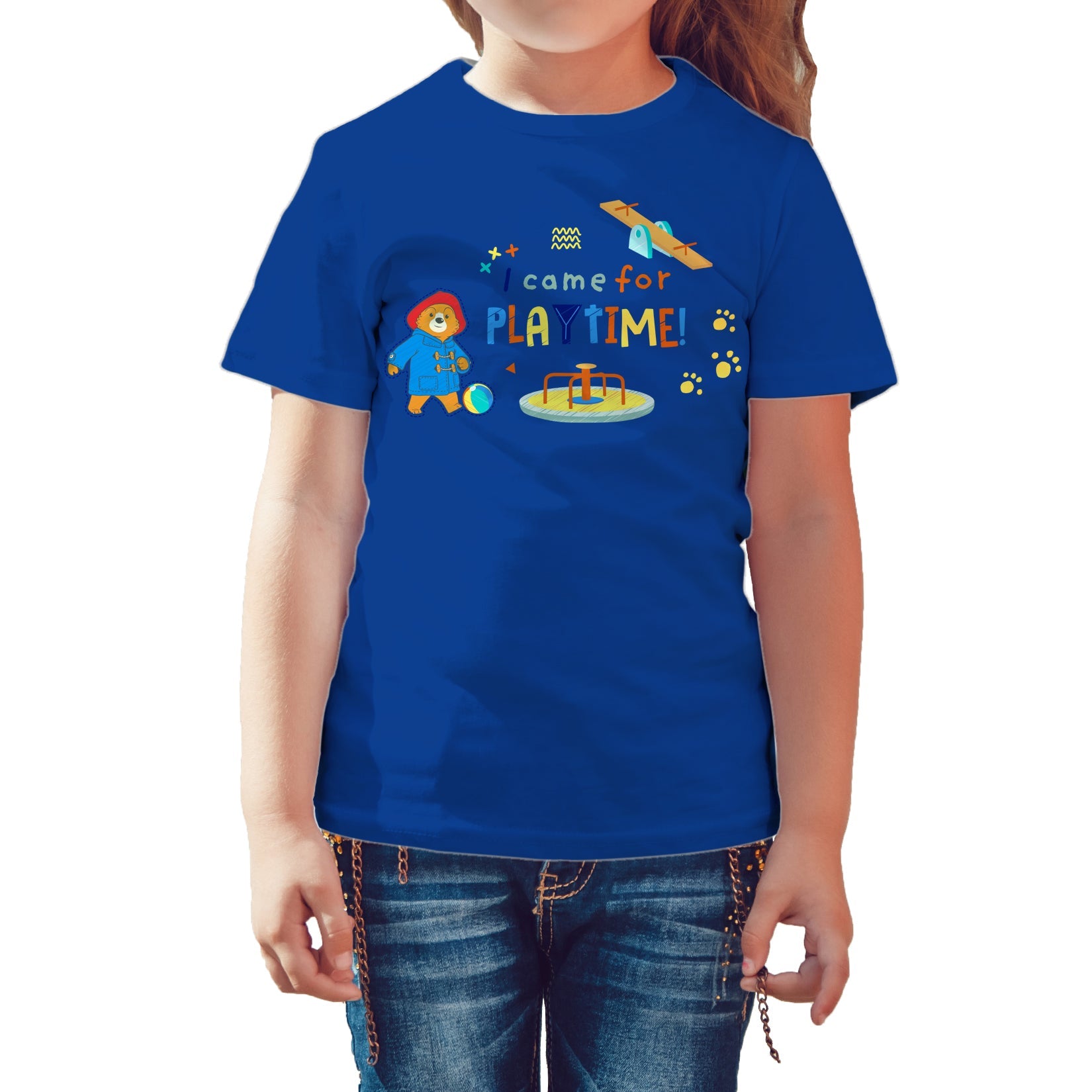 Paddington Bear Adventures Meme Playtime Official Kid's T-shirt