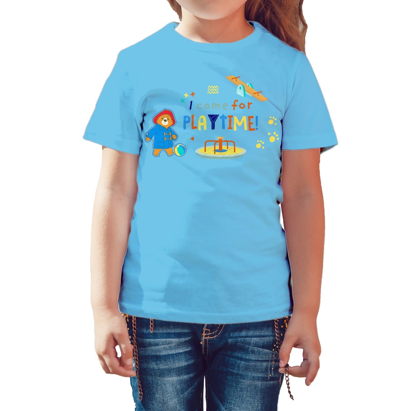 Paddington Bear Adventures Meme Playtime Official Kid's T-shirt