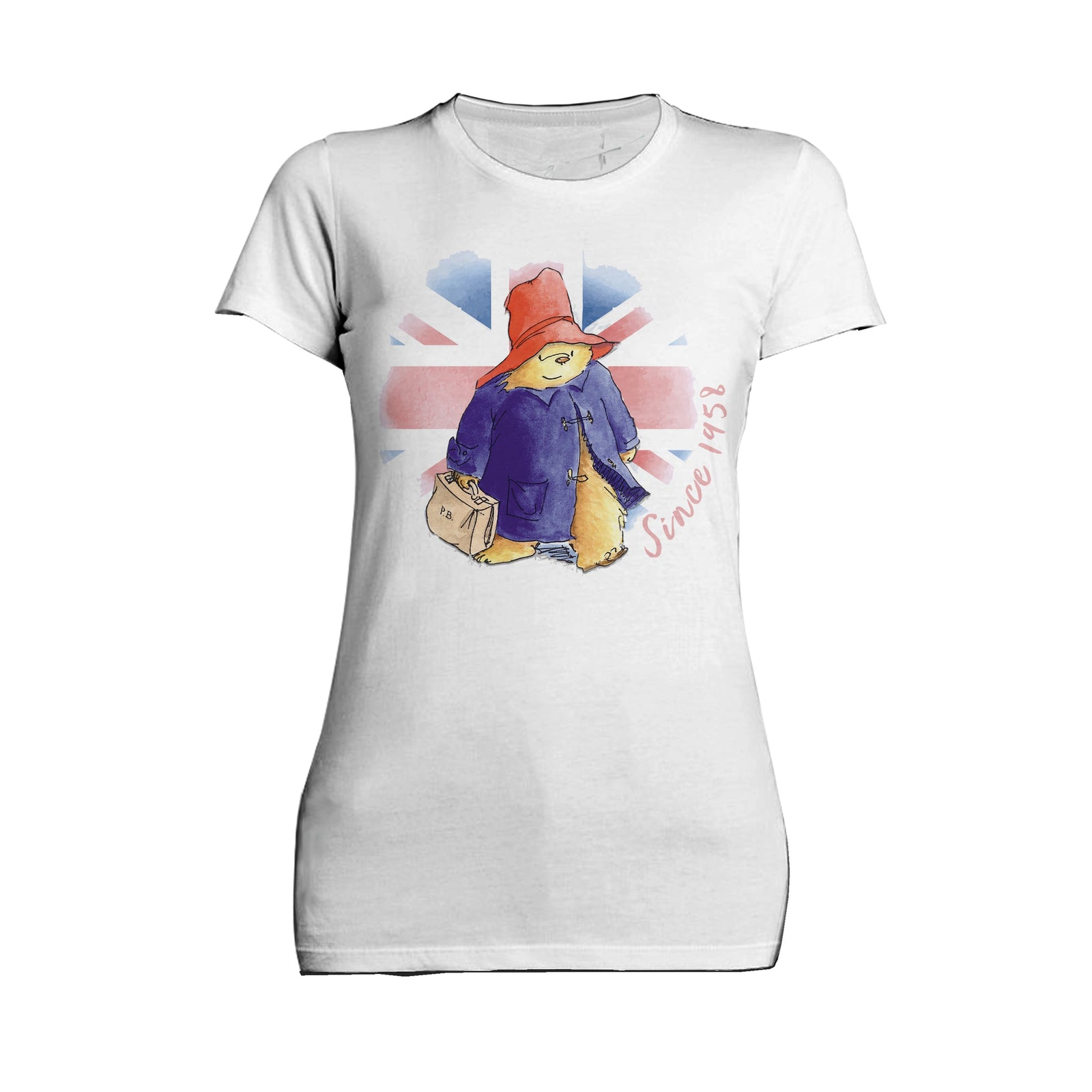 Paddington Bear Union Jack Official Women's T-Shirt ()