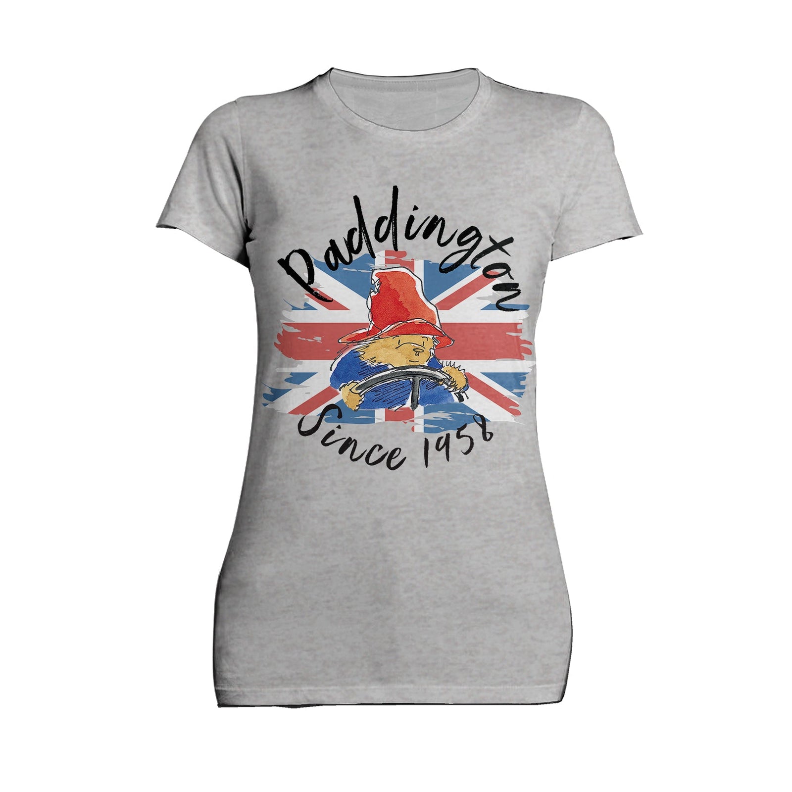 Paddington Bear Union Jack Driving Official Women's T-Shirt ()