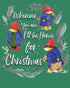 Paddington Bear Xmas I'll Be Home Holly Mistletoe Christmas Kids T-Shirt