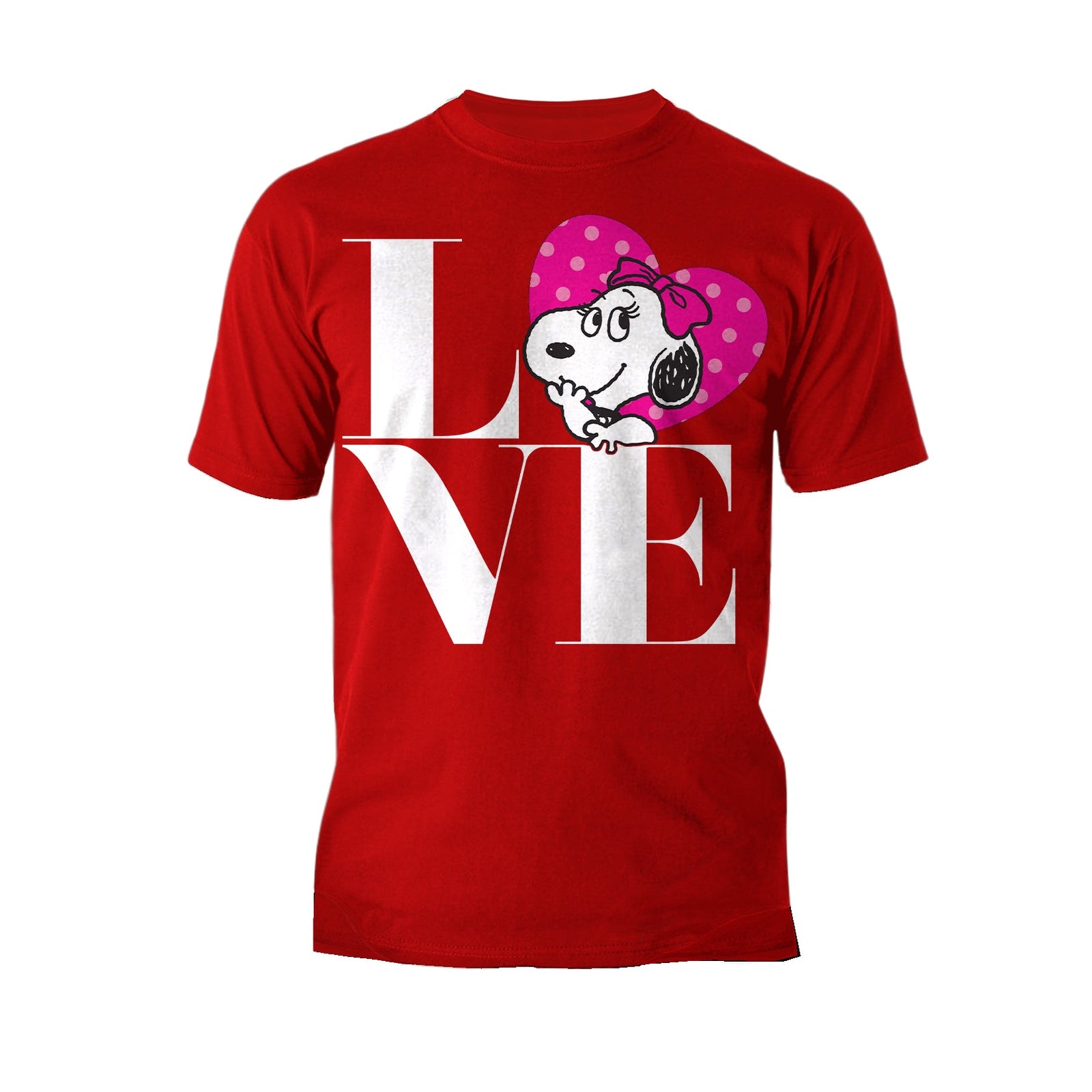 Peanuts Belle Love Official Men's T-shirt