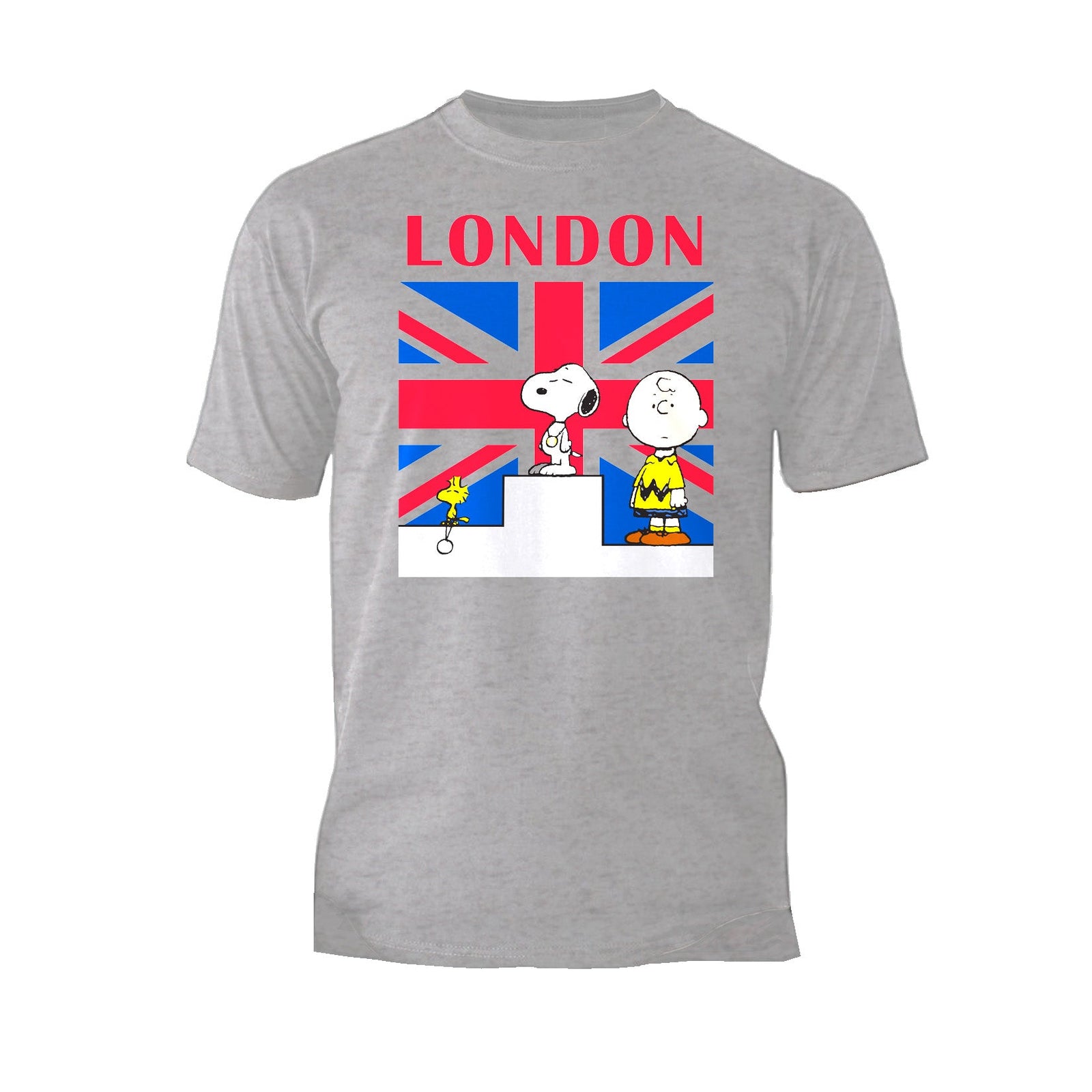 Peanuts Gang Olympic Winners Official Men's T-shirt