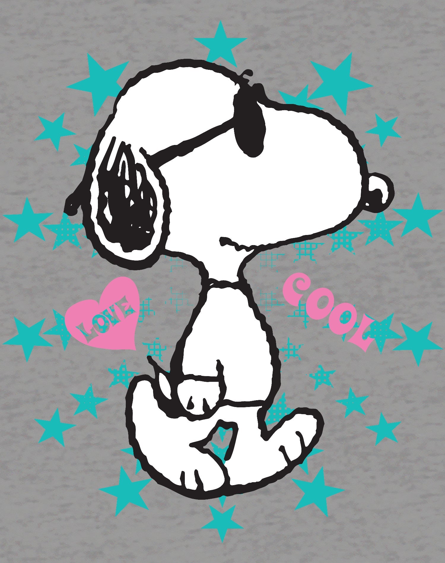 Peanuts Snoopy Cool Official Women's T-shirt