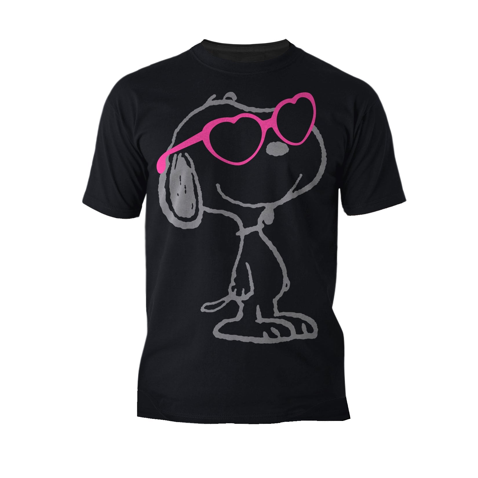 Peanuts Snoopy Heart Shades Official Men's T-shirt